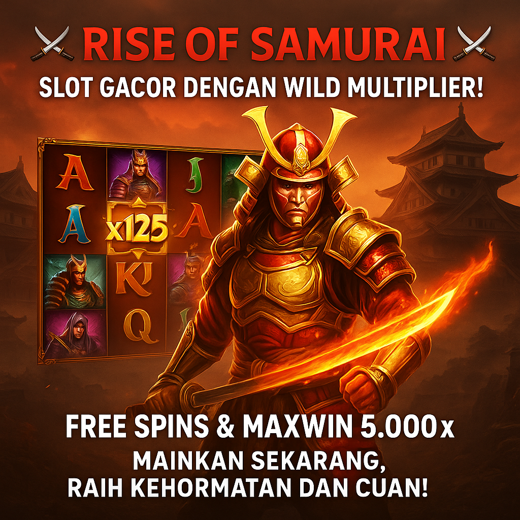 Rise of Samurai – Slot Gacor Bertema Jepang Epik!